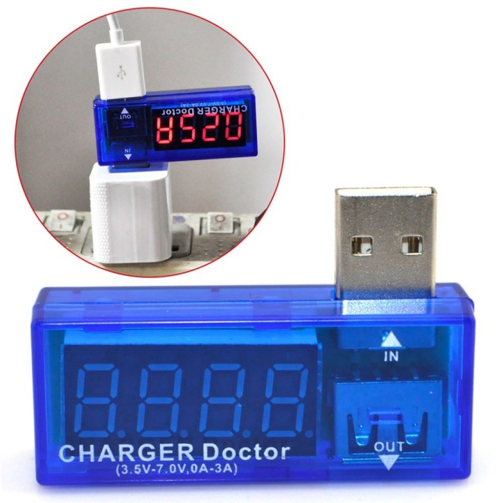 USB Charger Doctor амперметр/вольтметр