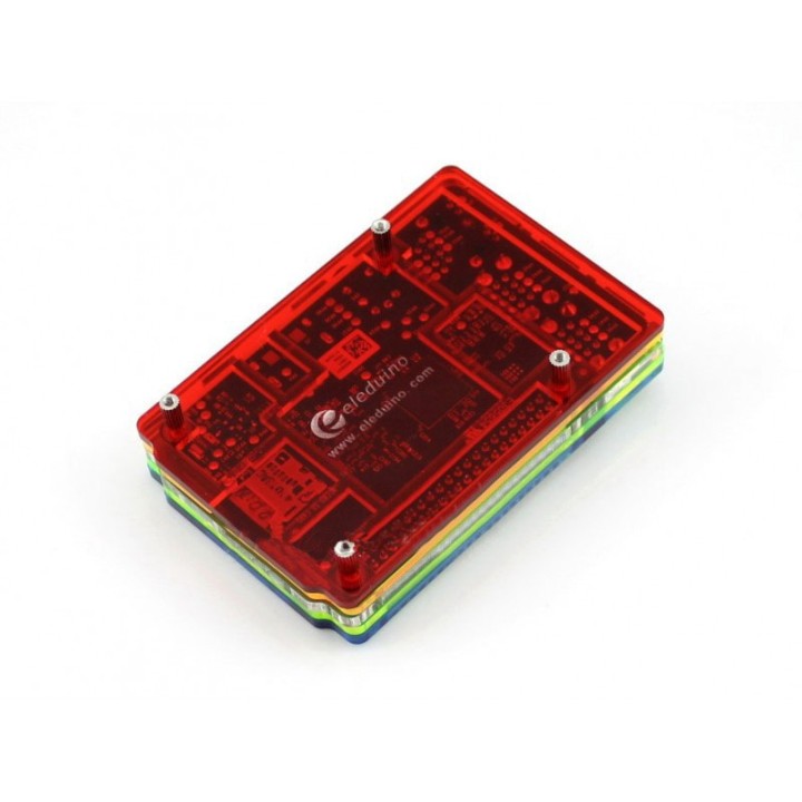 Корпус для Raspberry Pi радужный наборной