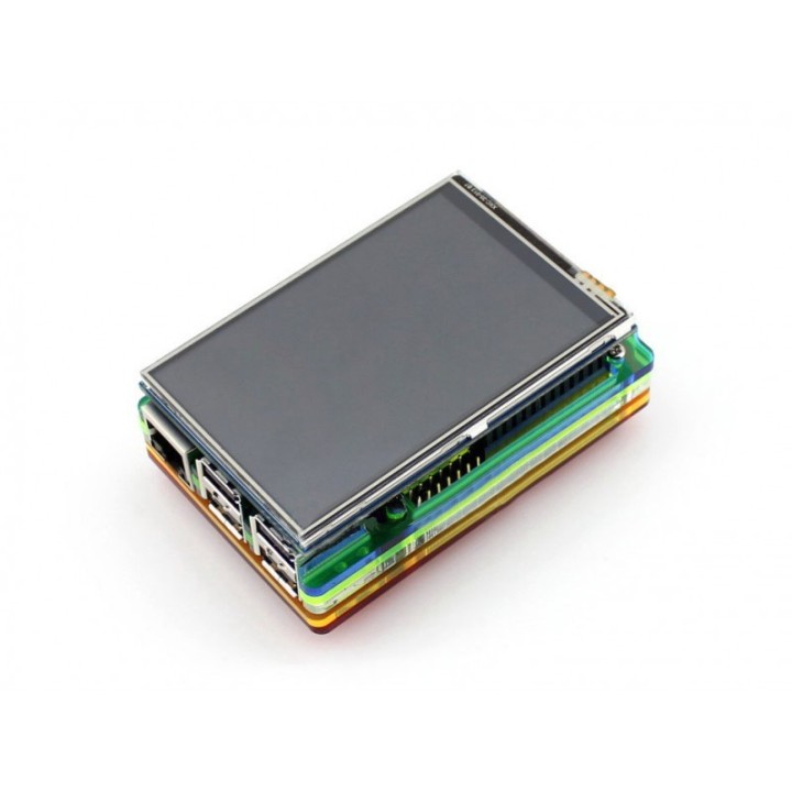 Корпус для Raspberry Pi радужный наборной