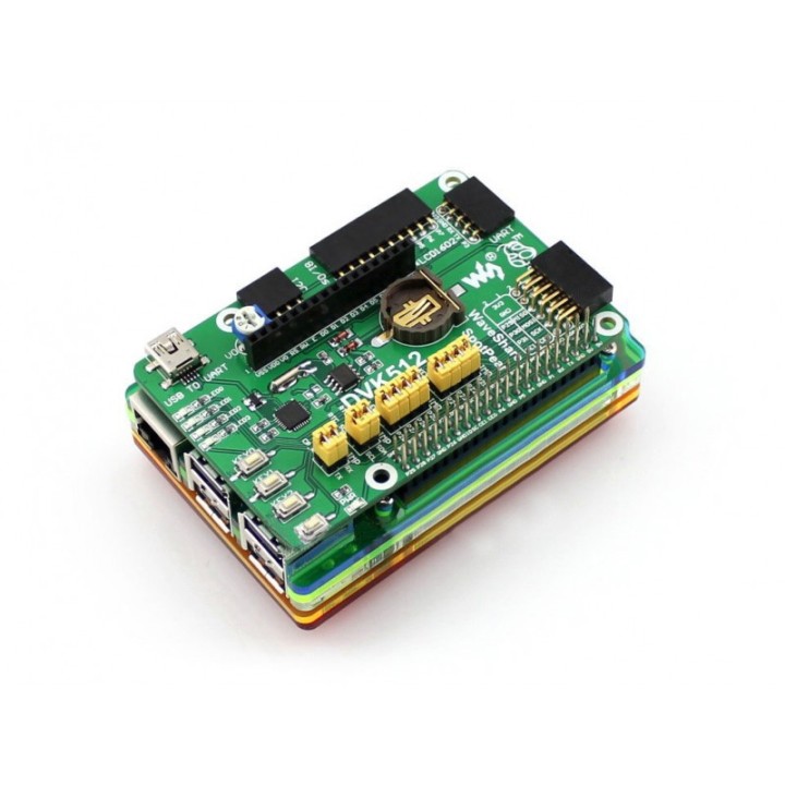 Корпус для Raspberry Pi радужный наборной