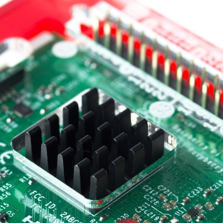 Комплект радиаторов для Raspberry Pi