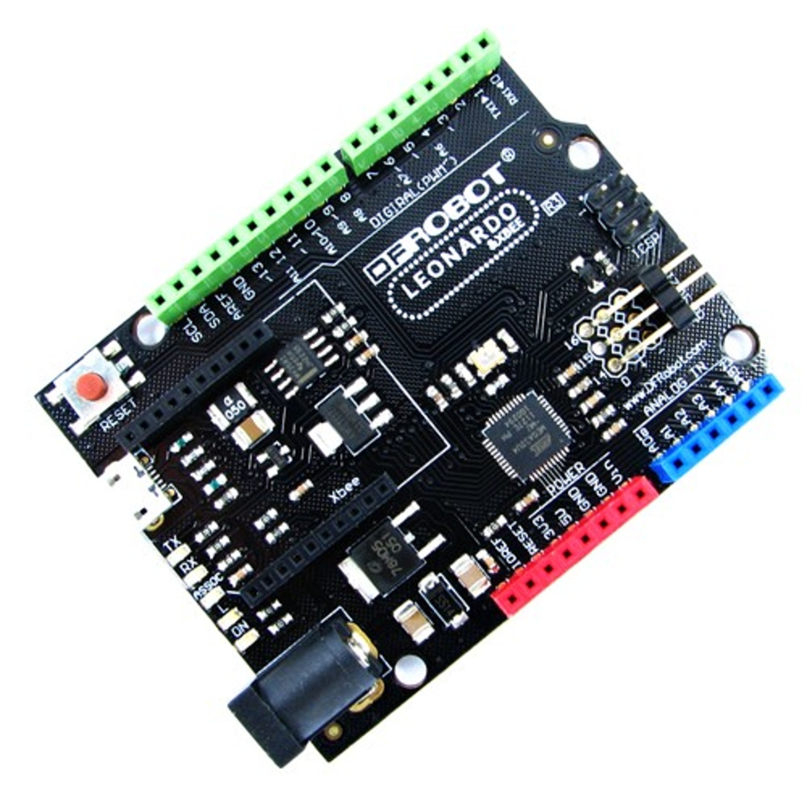 DFRduino Leonardo with Xbee Socket (Arduino Leonardo Compatible) - DFRobot