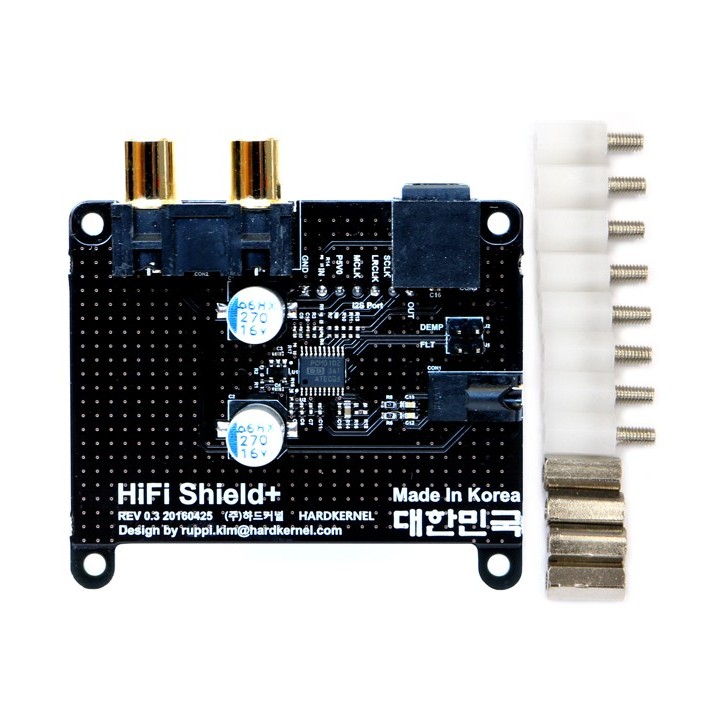 Звуковая плата расширения для ODROID HiFi Shield Plus