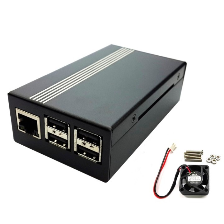 Металлический корпус для Raspberry Pi с охлаждением