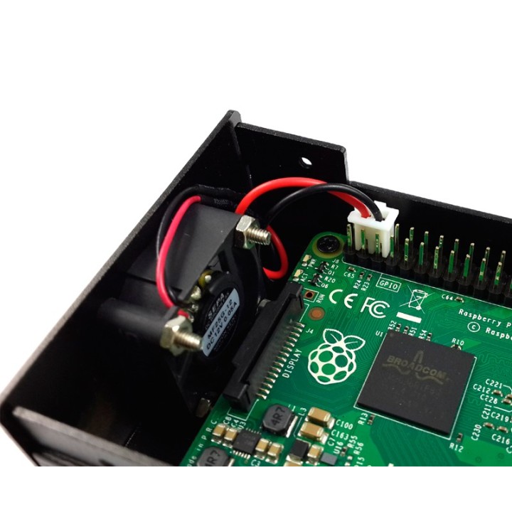 Металлический корпус для Raspberry Pi с охлаждением