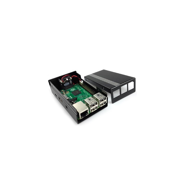 Металлический корпус для Raspberry Pi с охлаждением