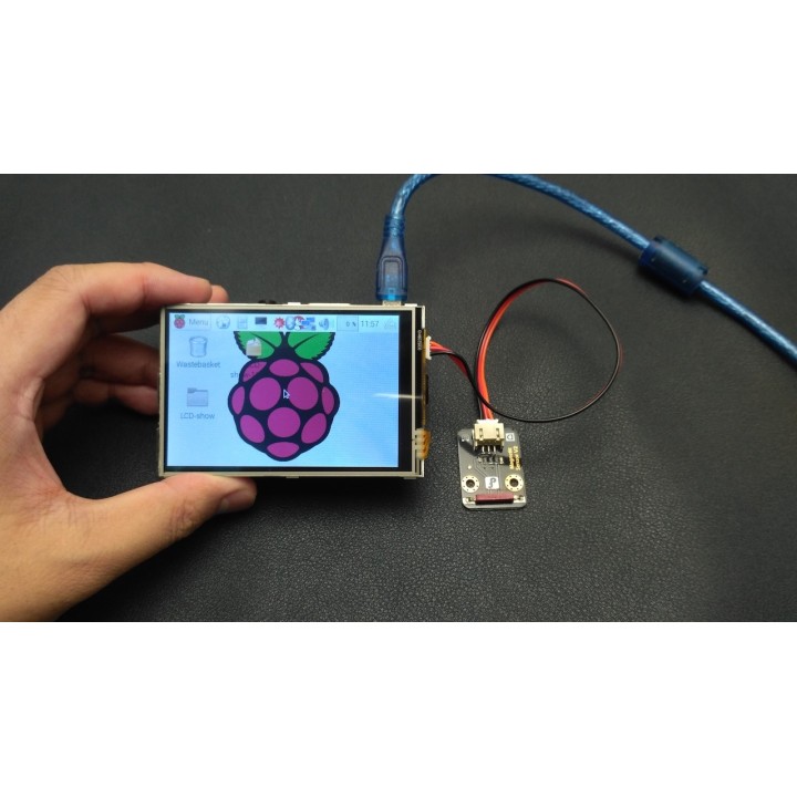 Сенсорный дисплей 3.5" для RPi от DFRobot