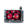 2.8" дисплей сенсорный Waveshare для Raspberry Pi