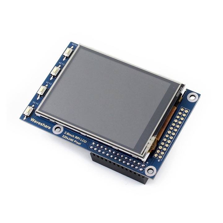 2.8" дисплей сенсорный Waveshare для Raspberry Pi