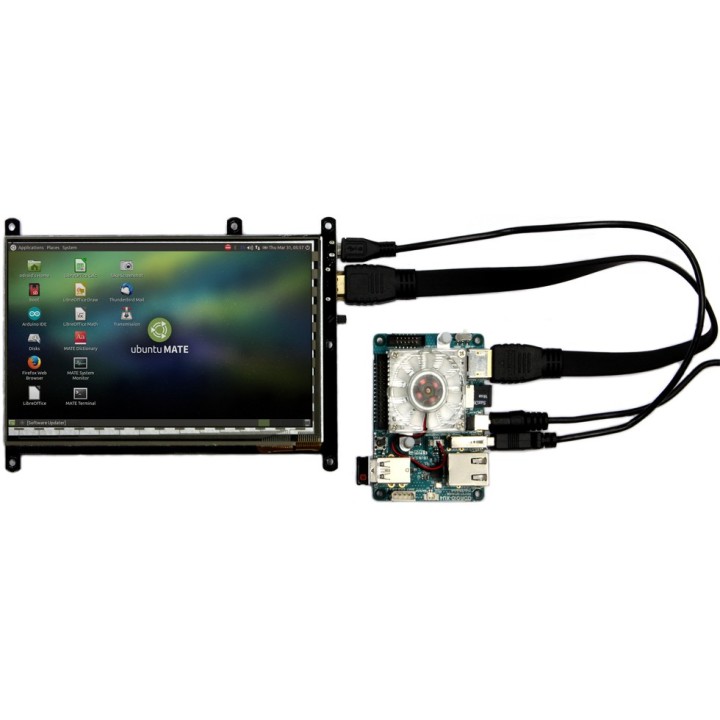 7" сенсорный дисплей ODROID 1024x600