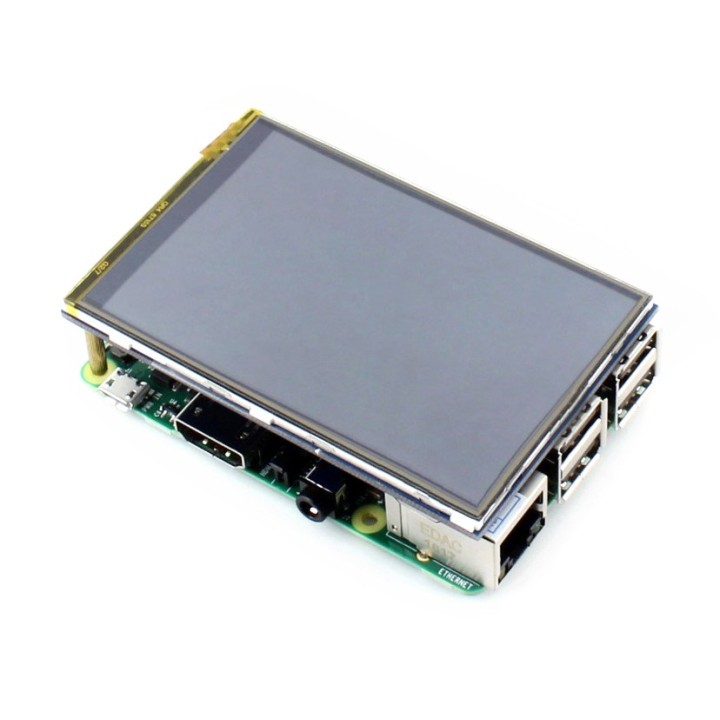 3.5" дисплей сенсорный Waveshare IPS для Raspberry Pi