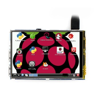 3.5" дисплей сенсорный Waveshare IPS для Raspberry Pi