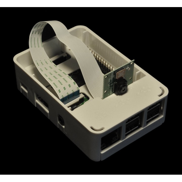Корпус OneNineDesign для Raspberry Pi 3B/2B/B+ white