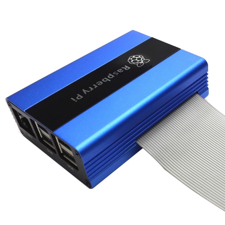 Металлический корпус Eleduino для Raspberry Pi blue