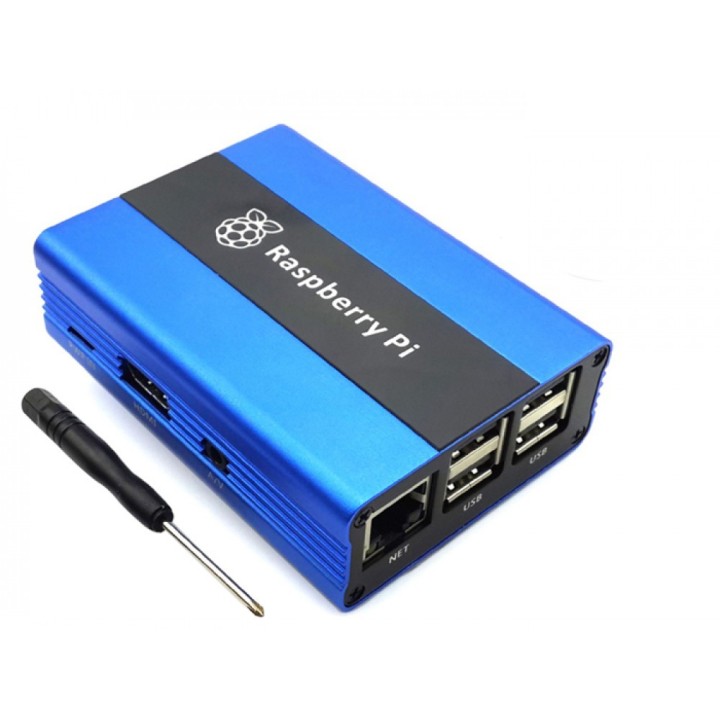 Металлический корпус Eleduino для Raspberry Pi blue