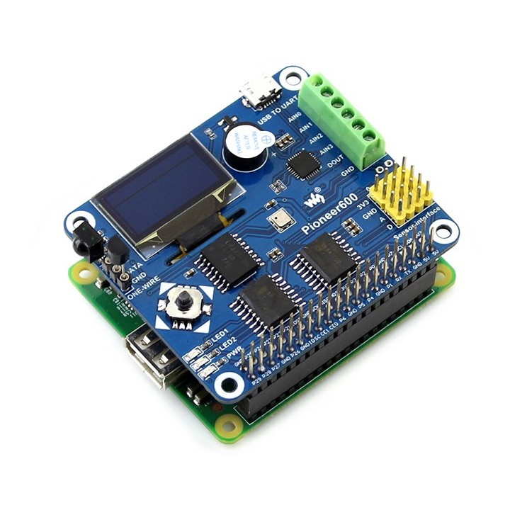 Многофункциональная плата расширения Pioneer 600 для RPi