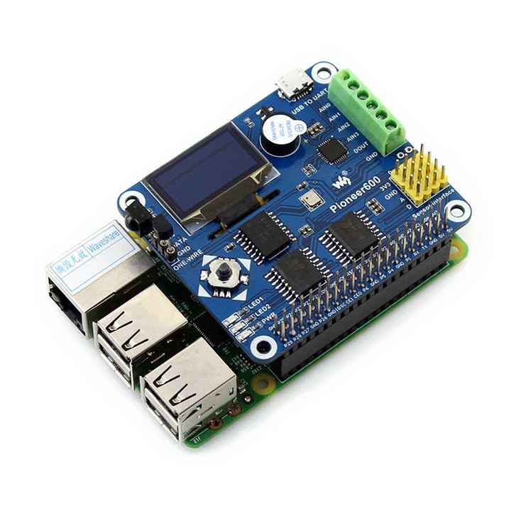 Многофункциональная плата расширения Pioneer 600 для RPi