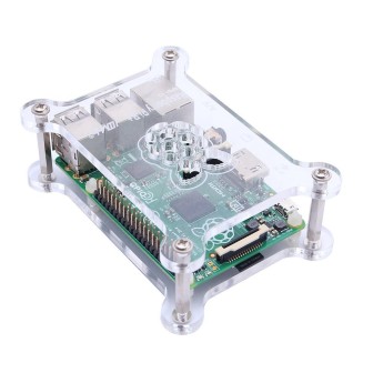 Акриловый корпус для Raspberry Pi со стойками