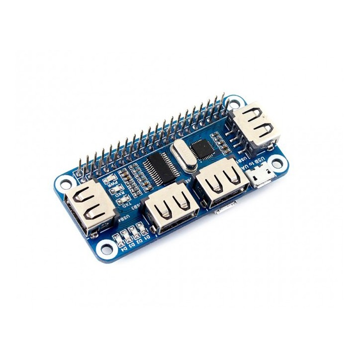 Плата расширения USB HUB HAT для Raspberry Pi