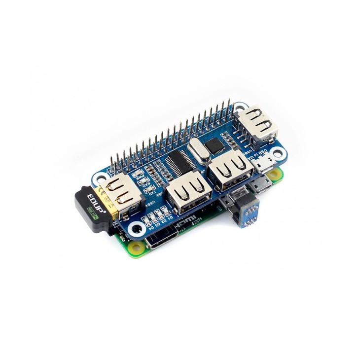 Плата расширения USB HUB HAT для Raspberry Pi