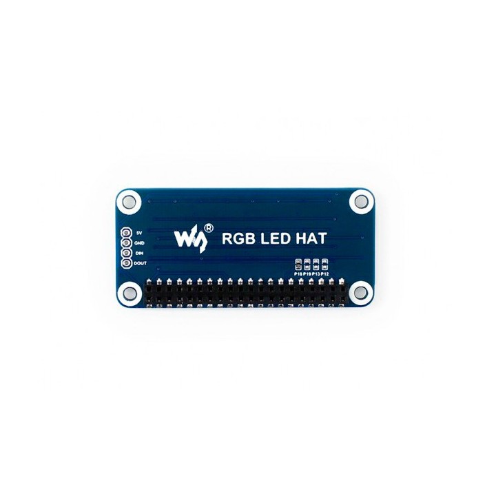 Плата расширения RGB LED HAT для Raspberry Pi