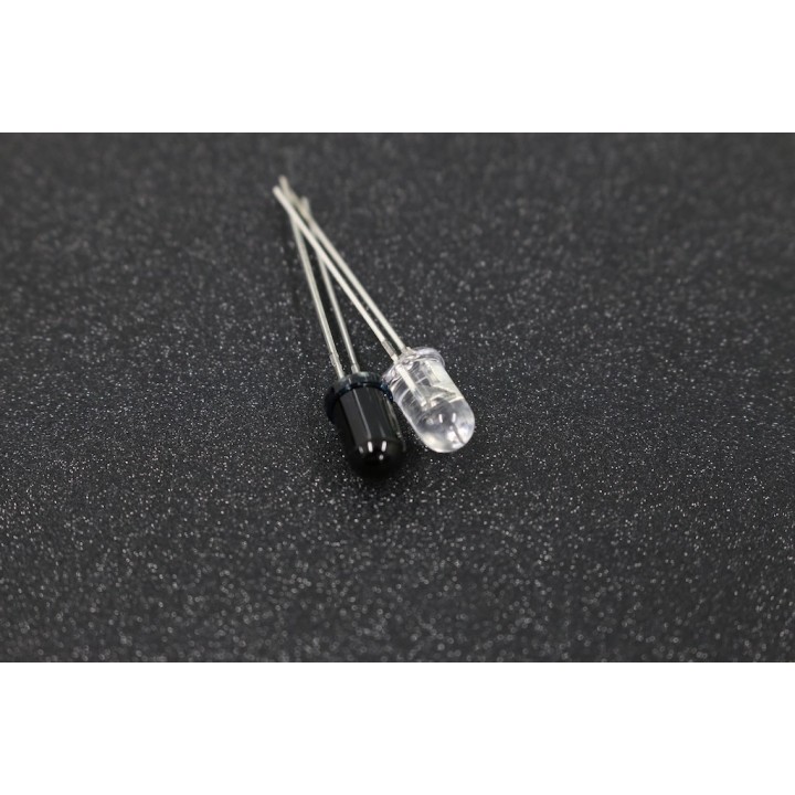 IR LED 5mm (излучатель + приемник)