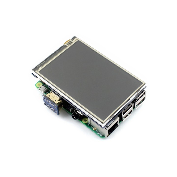 3.5" HDMI IPS дисплей сенсорный Waveshare для RPi