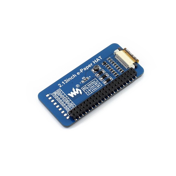 Дисплей E-Ink HAT 2.13" для Raspberry Pi