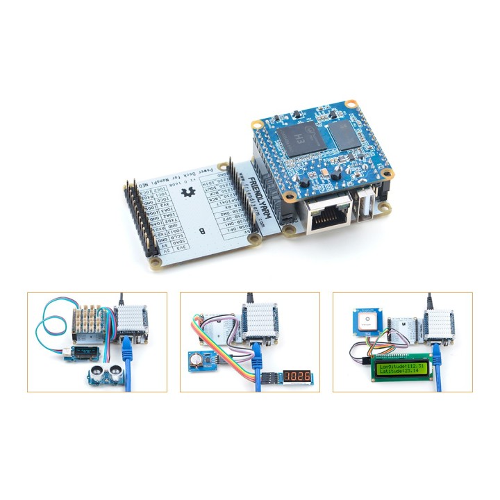 Плата расширения Power Dock для NanoPi NEO series