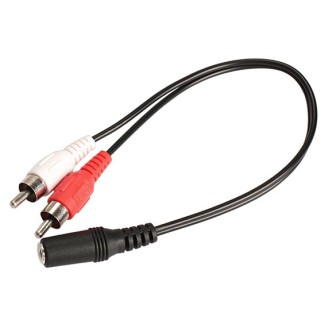 Кабель 3.5 jack - 2RCA