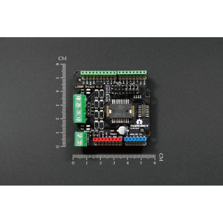 2x2A DC Motor Shield от DFRobot