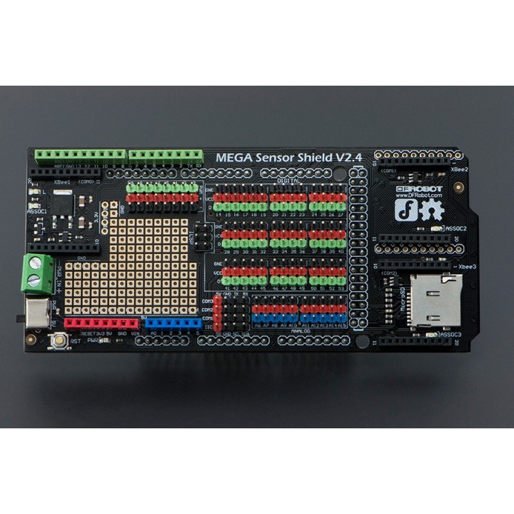 IO Sensor Shield For Arduino Mega, Due от DFRobot