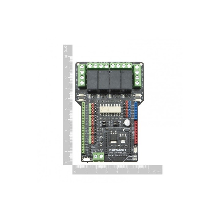 4х-канальный реле шилд для Arduino от DFRobot