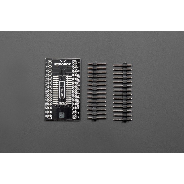 Плата-переходник SOP16/SOP28/SSOP28 в DIP16/DIP28 DFRobot