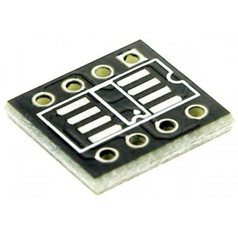 Плата-переходник SOP8 в DIP8 DFRobot