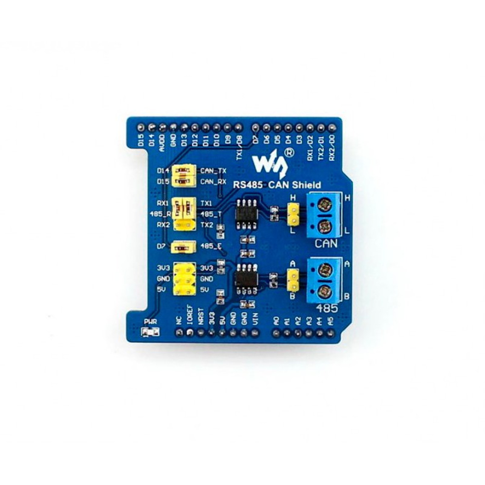 RS485 CAN Shield от Waveshare покупай в Киеве с доставкой по Украине!