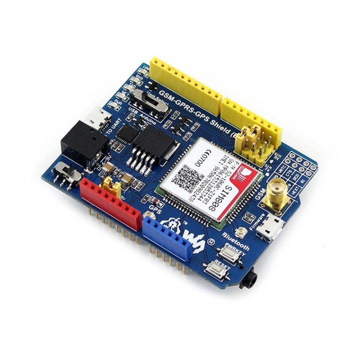 Плата расширения GSM/GPRS/GPS Shield Waveshare