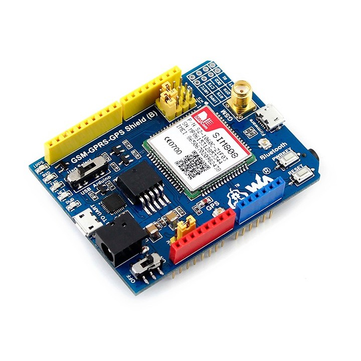 Плата расширения GSM/GPRS/GPS Shield Waveshare