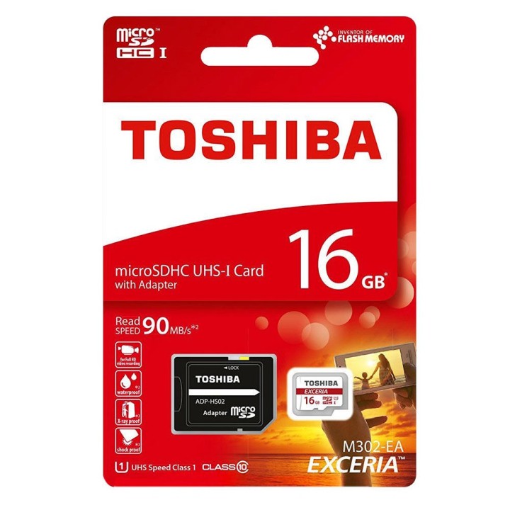 Карта памяти Toshiba Exceria 16/32GB 10 class