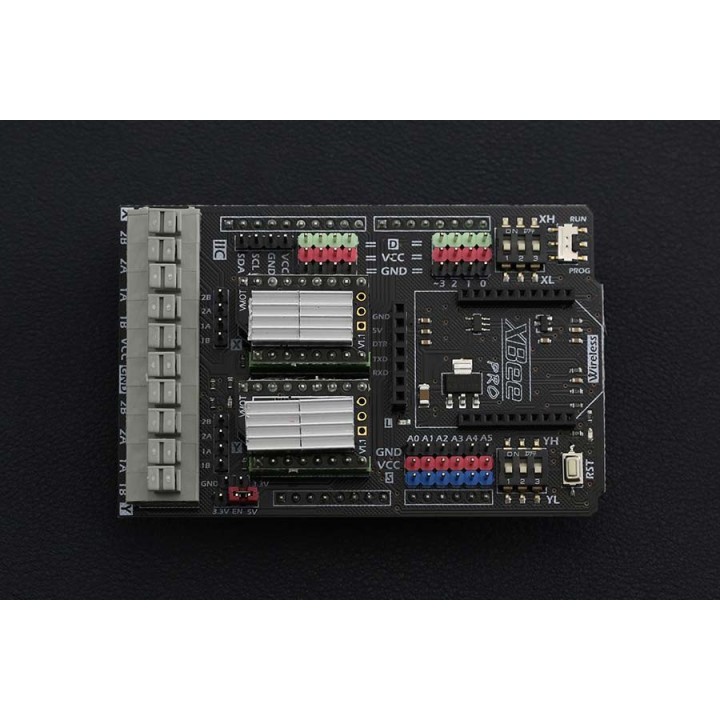 Dual Bipolar Stepper Motor Shield DFRobot