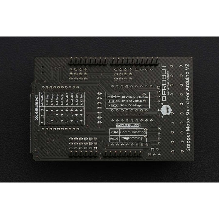 Dual Bipolar Stepper Motor Shield DFRobot