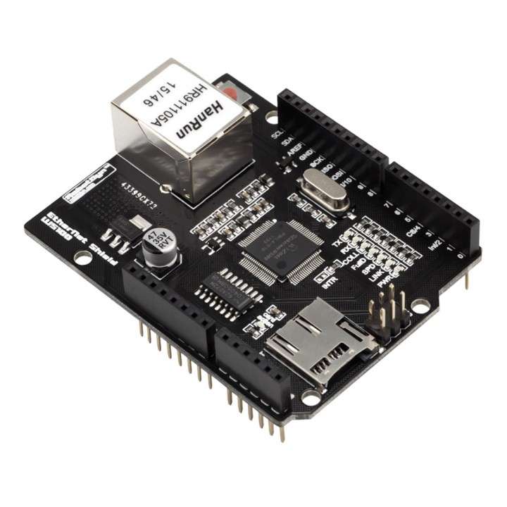 Ethernet Shield W5100 от RobotDyn