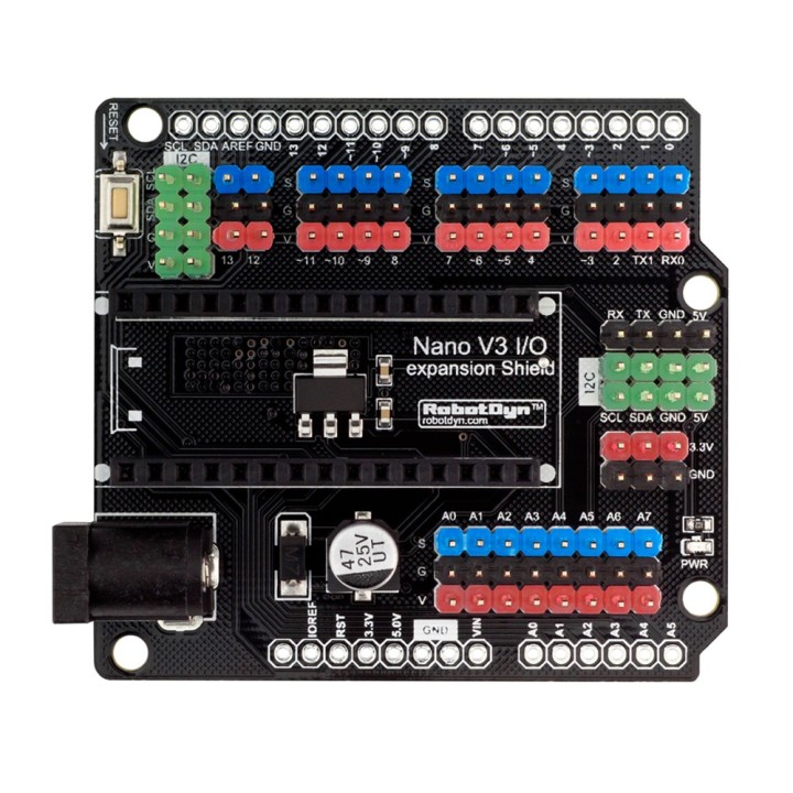 IO Expansion Shield  для NANO от RobotDyn