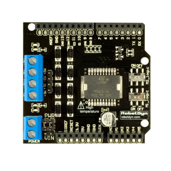 2x2A DC Motor Shield от RobotDyn