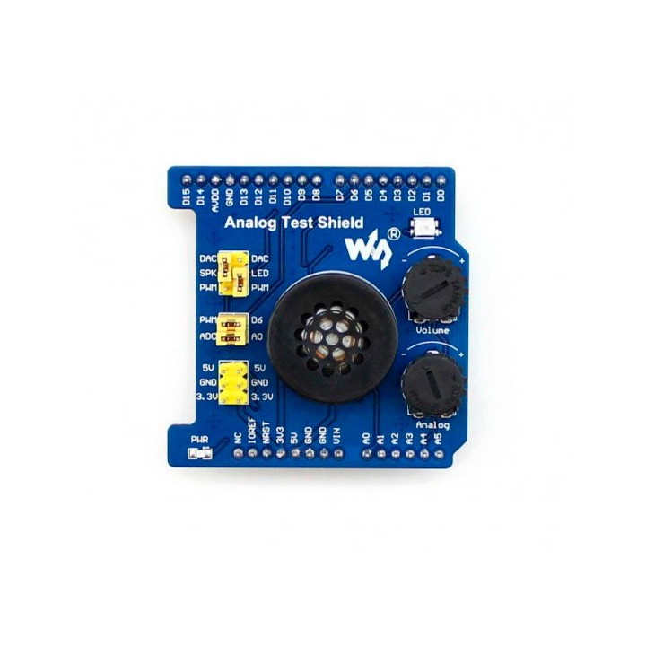 Плата расширения Analog Test Shield Waveshare