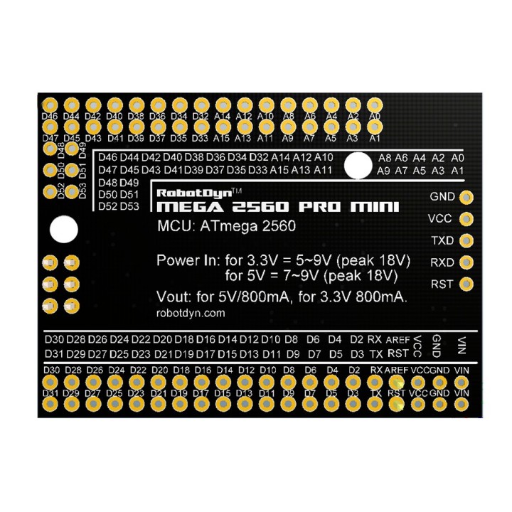 Mega 2560 PRO MINI 5V RobotDyn