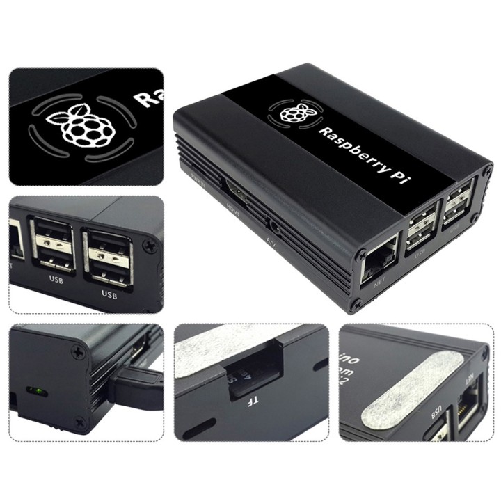 Алюминиевый корпус Eleduino для RPi с охлаждением