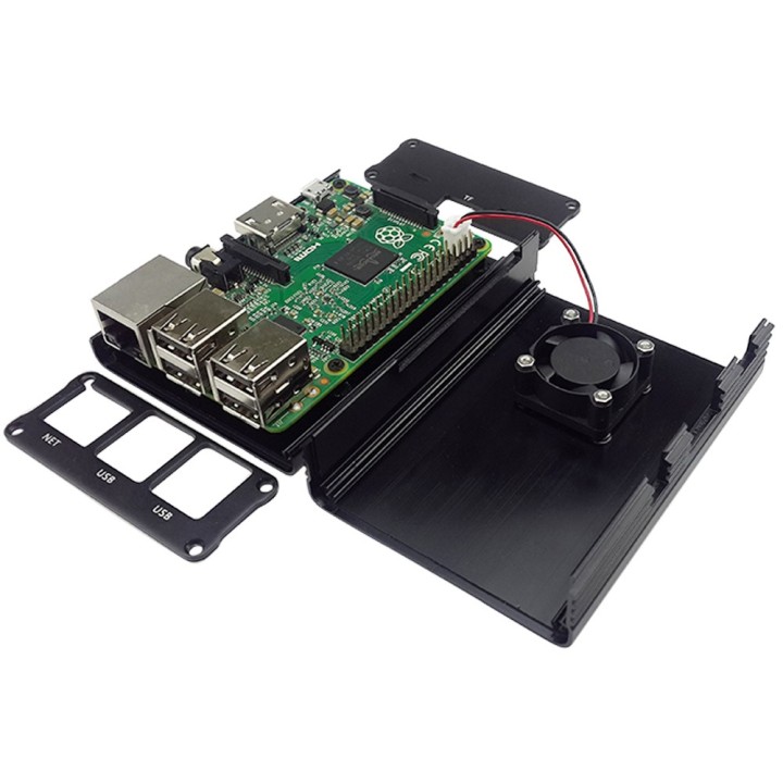 Алюминиевый корпус Eleduino для RPi с охлаждением