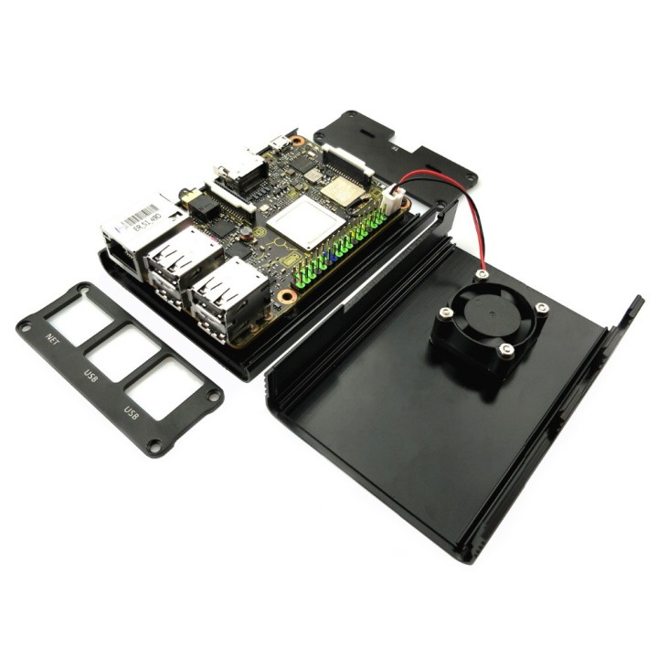 Алюминиевый корпус Eleduino для RPi с охлаждением