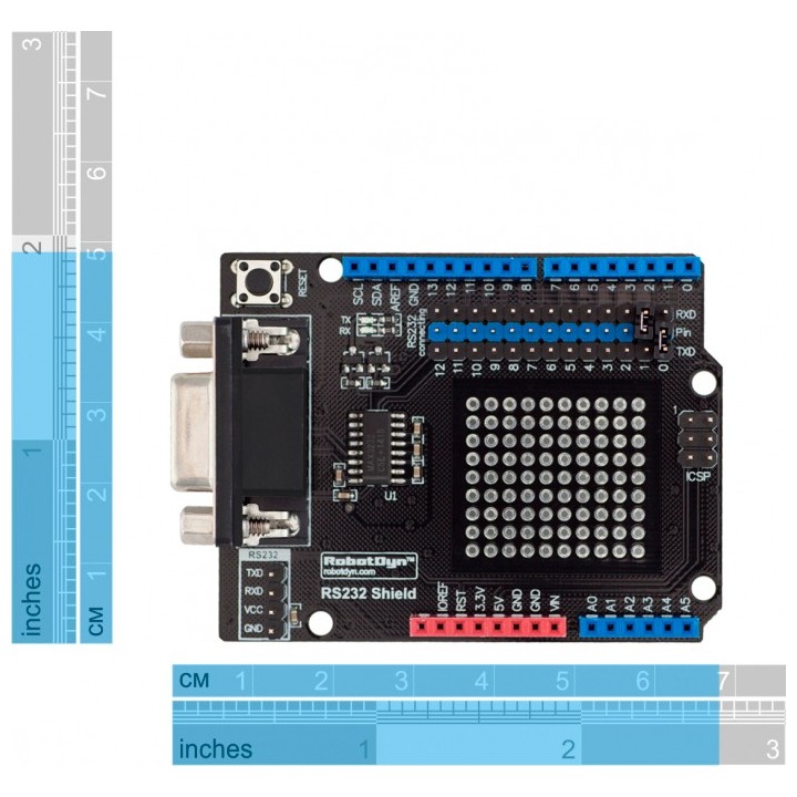 RS232 Shield для Arduino RobotDyn